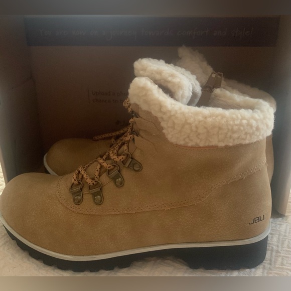 JBU by Jambu Tan Weather Resistant Boots Size 8 M - Picture 1 of 11